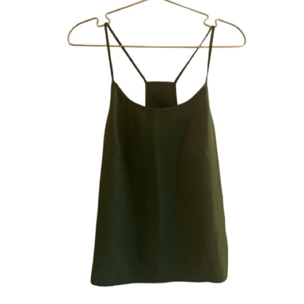 Hope, Chic Dark Green Camisole Top